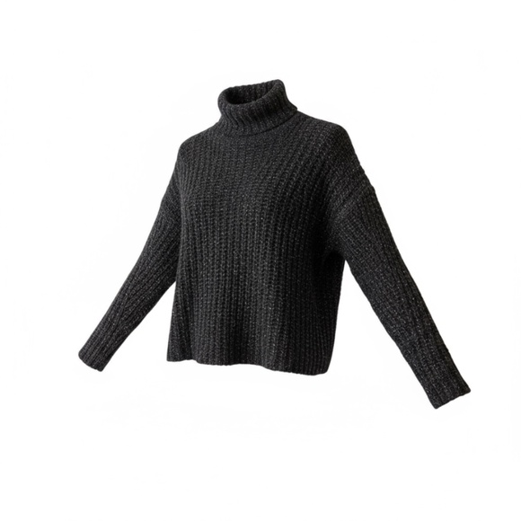 Womens Express Mock Turtleneck Chunky Sweater - Picture 6 of 6